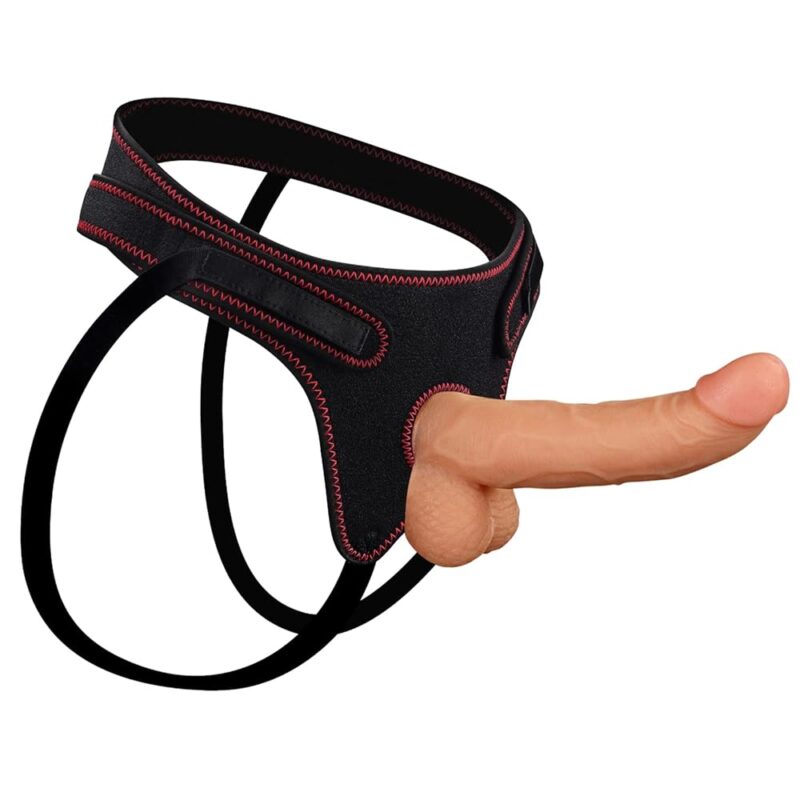 Strap On Dildo with Harness, 8.5″ Strong Suction dildo Vibration Masturabtor